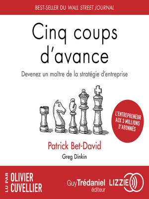 cover image of Cinq coups d'avance